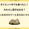 みたらし団子は太る？太らない食べ方や糖質について解説！