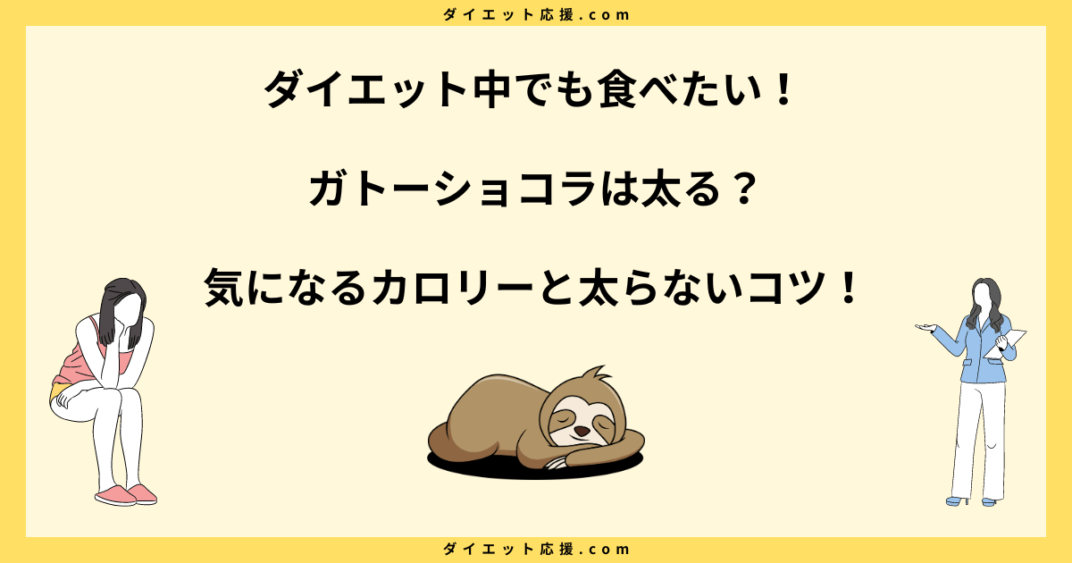 ガトーショコラは太る？カロリーは一切れどれくらい？太らないコツ！