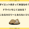 ドライいちじくで痩せたってホント？太る原因やダイエット中の注意点を解説！