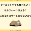 ミルフィーユは太る？カロリーや糖質と太らない食べ方を解説！