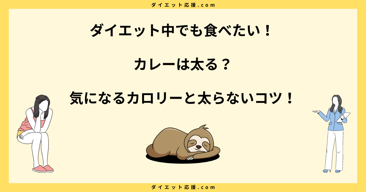 カレーは太る？太らない食べ方とご飯なしのカロリーを紹介