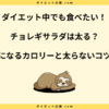 チョレギサラダは太る？カロリーを抑えて太らない食べ方を紹介